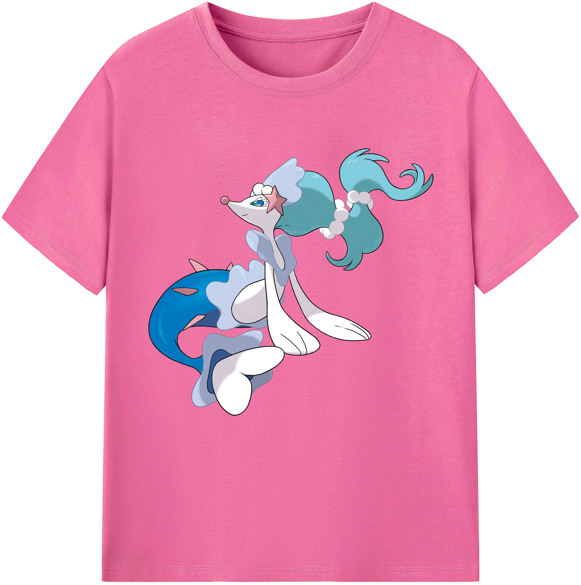 （画像用） ポケットモンスター Pokémon レディースカジュアルプリントTシャツ（綿100％）